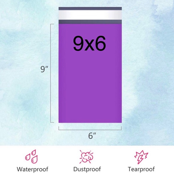 POLYMAILER  BAGS ,  Water & tear resistant. Only for not fragile items. - Picture 13 of 13